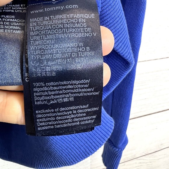 Tommy Hilfiger Mens Pullover Y2K Sweater Size Medium - Picture 9 of 11